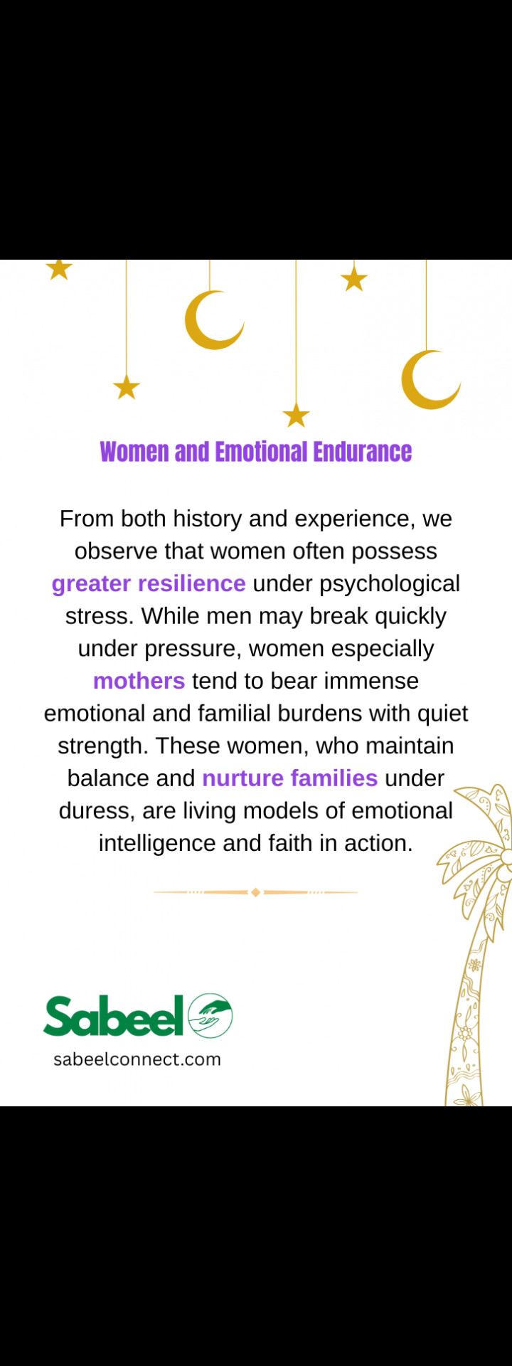 Women and Emotional Endurance